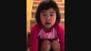 Cute little girl tells her divorced mum how to talk with her daddy