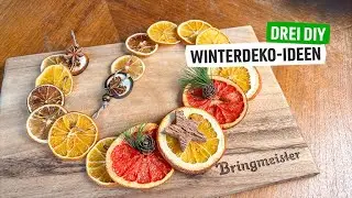 3 coole DIY Winterdeko-Ideen 🍊
