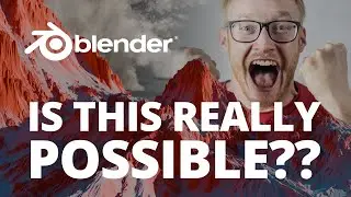 New Terrain Tool For Blender 3D