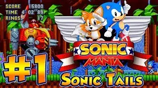 ABM: Sonic Mania Gameplay!! Sonic & Tails!! Walkthrough 1 HD