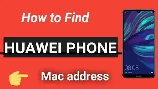 How to find Mac address on huawei phone 2021