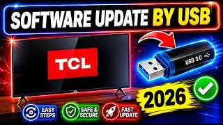 How to Update TCL Tv by USB