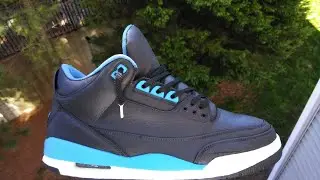 CUSTOM Sport Blue Jordan 3s
