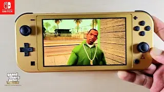 GTA Trilogy Update - The Definitive Edition Nintendo Switch Lite Gameplay