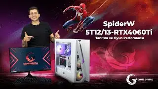 GameGaraj | SpiderW 5T12/13-RTX4060Ti | Hazır Sistem