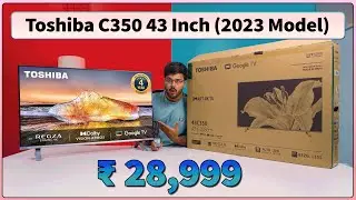 Toshiba C350MP 43-inch Ultra HD 4K Smart Google TV with 4-Year Warranty 📺🔥💯: Unboxing and Review