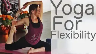 30 Minute Glowing Yoga Body Workout for Flexibility: Splits and Backbends