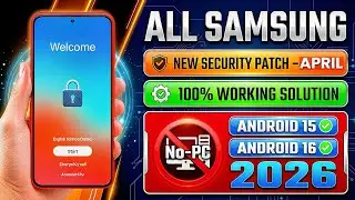 All Samsung FRP Bypass Android 13/14/15/16 🔥 | 2026 New Method (No PC) Skip Google Lock