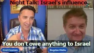 Evening Talk-Israel's influence. West's double standard. You don't owe allegiance to Israel.