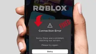 Roblox connection error sorry there was a problem reaching our servers. please try again on iphone