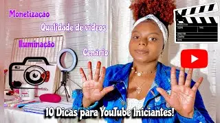 🌟 10 dicas para youtubers iniciantes 2021 ✨🎬📱 | Ei Driih