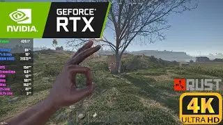 Rust: RTX 4090 + i9 13900K + 64GB Ram (4K Benchmark, Max Settings)