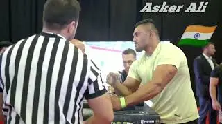 king of table armwrestling competition | asker ali and arjun menon | #armwrestling