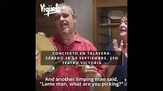 Vigüela. Sábado 14 de septiembre, Talavera de la Reina, Teatro Victoria, 21h. #talaveradelareina