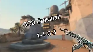 Valorant God crosshair 1-1-0-3