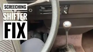 Vanagon Screeching shifter fix