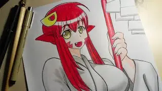 Drawing Miia - Monster Musume Drawing Handmade!