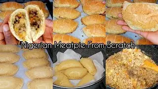 How to Make Nigerian Meatpie From Scratch, With and Without Oven! Very Quick and Delicious!