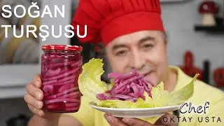 SOĞAN TURŞUSU ❗️En Kolay Turşu Tarifi | Chef Oktay Usta