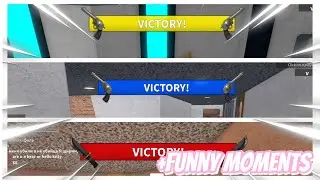 [MM2]VICTORY MONTAGE+BEATING TEAMERS{FUNNY MOMENTS}