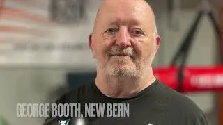 90 Seconds with Rock Steady New Bern Boxer George  Booth