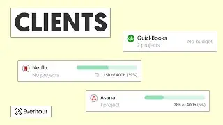 "Clients" Section Explained - Issue Invoices With Billable Time and Expenses | Everhour