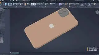 How to model a phone cover in Autodesk Inventor