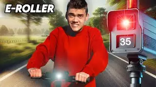 Ich wurde auf einem E-Roller geblitzt!