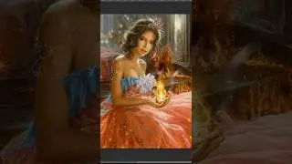 Enchanted by Fire, Awakening, Reels  #art #digitalilustration #drawing #paintingstyles #myart