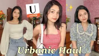 URBANIC HAUL , Urbanic Tops haul starting from rs. 395* , Trendy & stylish tops , Korean Tops