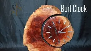 Burl Clock