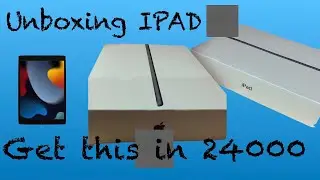 Apple iPad 9th Generation UnBoxing 😍😍| A13 Bionic🔥🔥| 10.2 inch Retina display| Best for pubg🔥🔥
