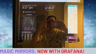 Home Automation dashboard INSIDE your Magic Mirror with Grafana and Home Assistant!