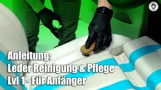 Instructions: Leather Cleaning and Care | Colourlock | Level 1 - for Beginners