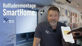 Rollladenmontage mit SmartHome - Bedienung per Handy