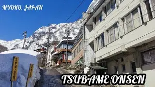 ONSEN BATH in Japan | Tsubame Onsen #japan #trending