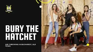 BURY THE HATCHET BUCHAREST - AXE THROWING (aruncat cu topoare, Mojo Centrul Vechi)