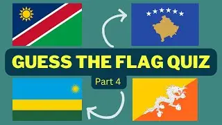 Can YOU name the 40 Most Difficult Flags?