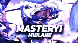 Master Yi MID LANE in TOP 50 NA | HIGH PING TO RANK #1 NA