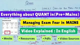 Learning Quant from scratch 🔥 || Boost your QUANT score in Pre+Mains ✅ || Pink Speaks ||