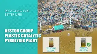 BLJ-16 Batch Plastic Pyrolysis Plant with Double Catalyst Towers