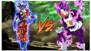 Goku vs Vegeta (Wait for end😂)