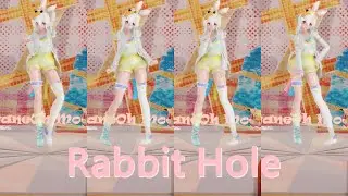 ♥ MMD 4K 2023 DECO27 - Rabbit ♥Hole +ラビットホール•Tda Haku Rabbit AyaneOhMoeChance❤◕㉨◕❤