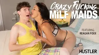 Crazy F*cking M!LF Maids featuring Reagan Foxx & Rion King