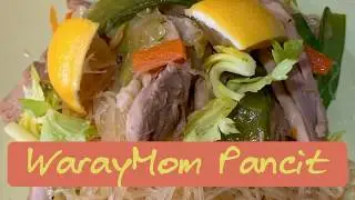 Chicken Pancit. - WarayMom Style