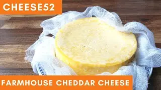 How to Make Cheddar Cheese | Farmhouse Cheddar with Cloth Banding Tutorial