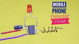 Mobile Phone Detector circuit without PCB ✓ Awesome project 🔥