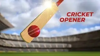 Cricket Opener | After Effects Template