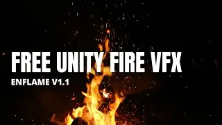 Enflame - Free Unity Fire Effect / Fire Shader