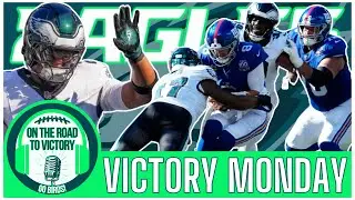 Eagles VICTORY MONDAY LIVE | Wk 7 Win vs Giants | PFF Grades | Snap Count | Roster Moves | Mailbag